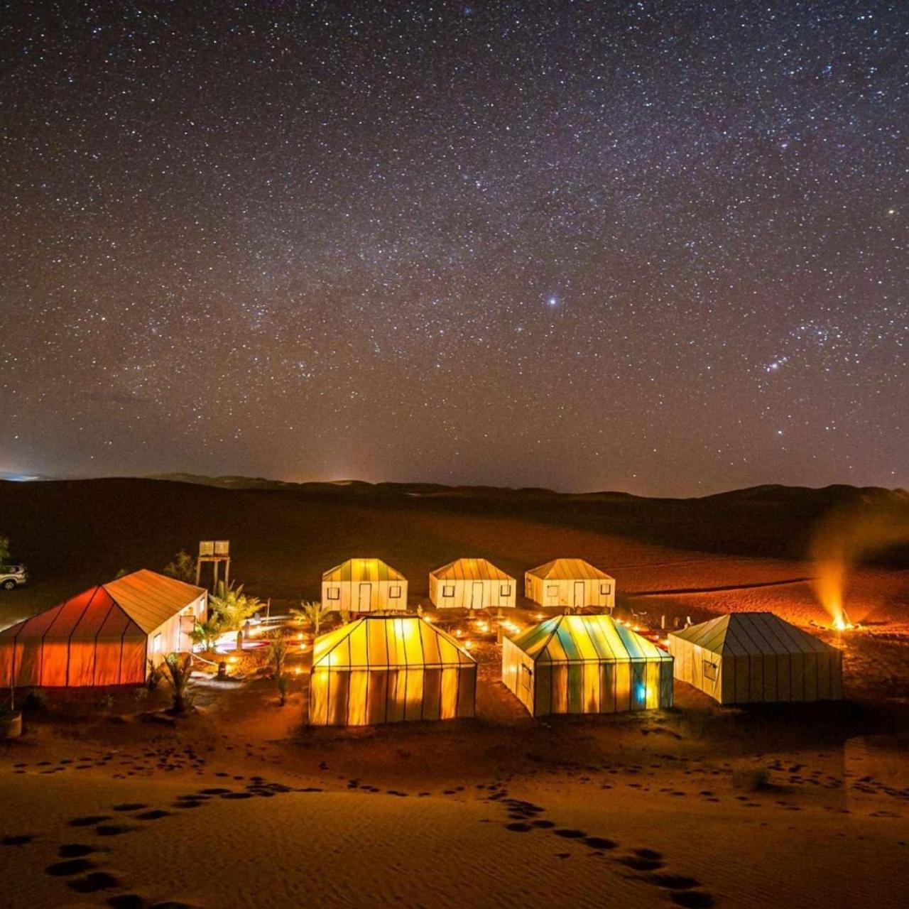 Hotel Sahara Luxury Glamping Merzouga Exterior foto