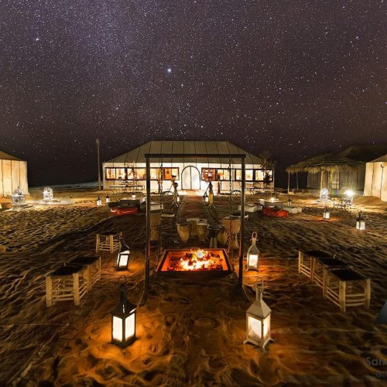 Hotel Sahara Luxury Glamping Merzouga Exterior foto